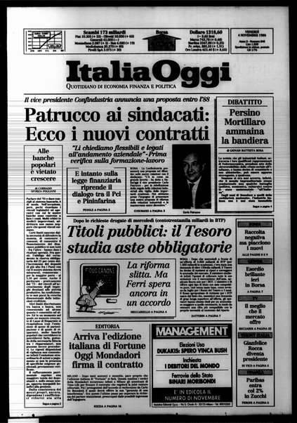 Italia oggi : quotidiano di economia finanza e politica